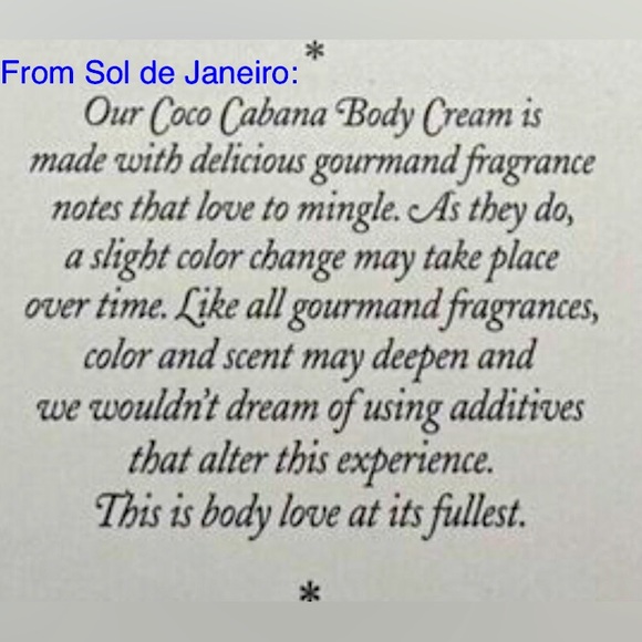 SEALED Sol de Janeiro Coco Cabana Cream 2.5oz/75ml NEW - Picture 5 of 5